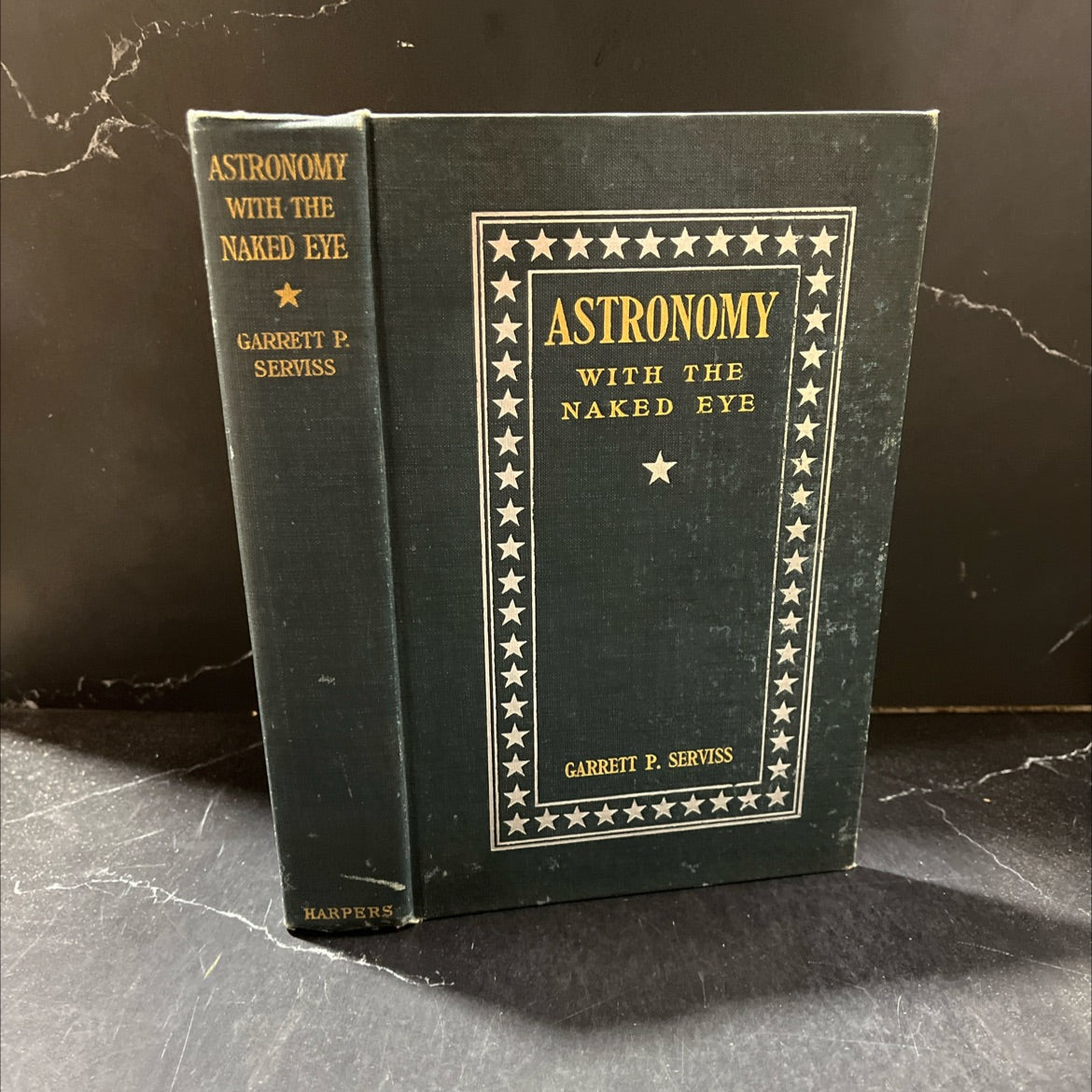 astronomy with the naked eye book, by garrett p. serviss, 1908 Hardcover image 1