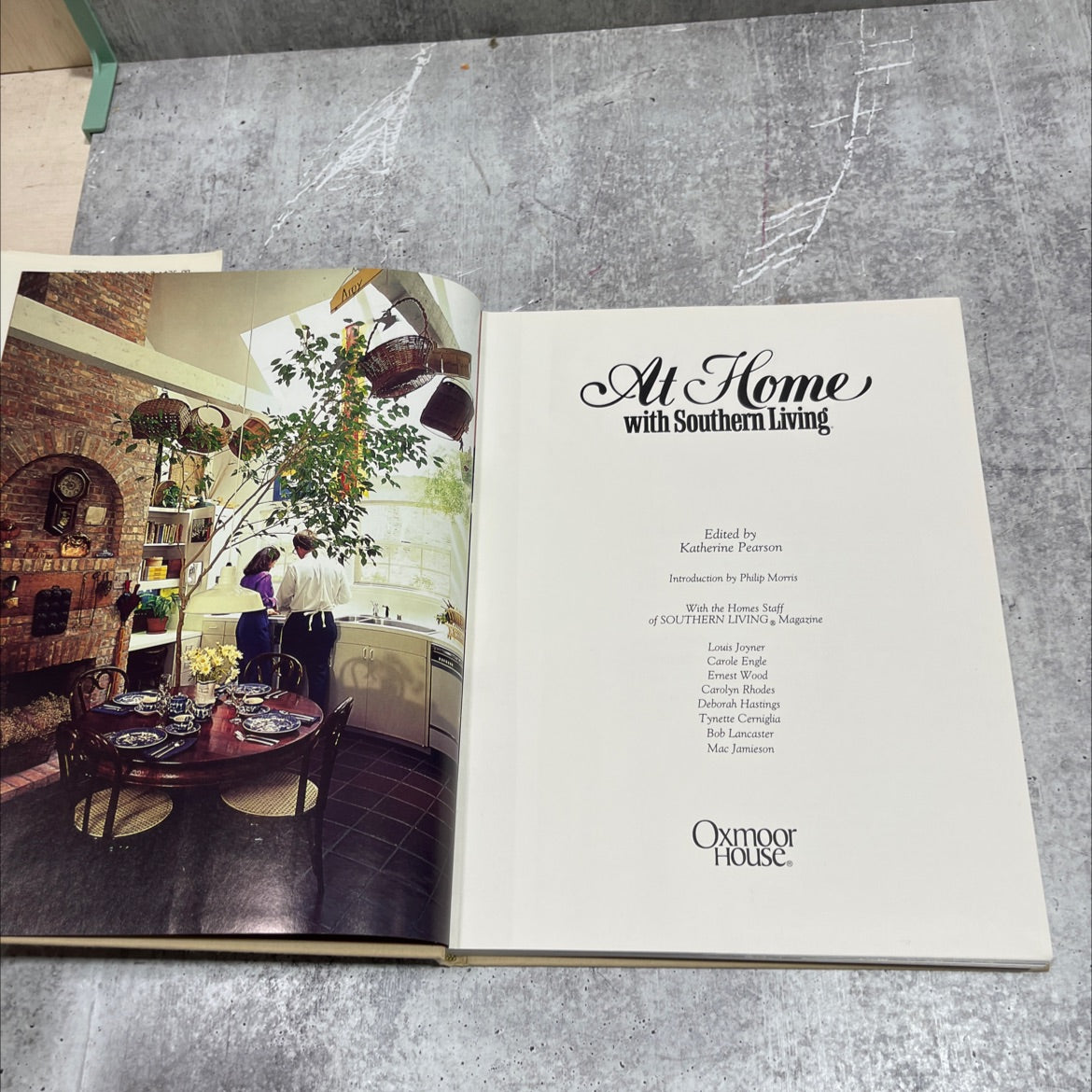 at home with southern living book, by edited by katherine pearson, 1984 Hardcover image 2
