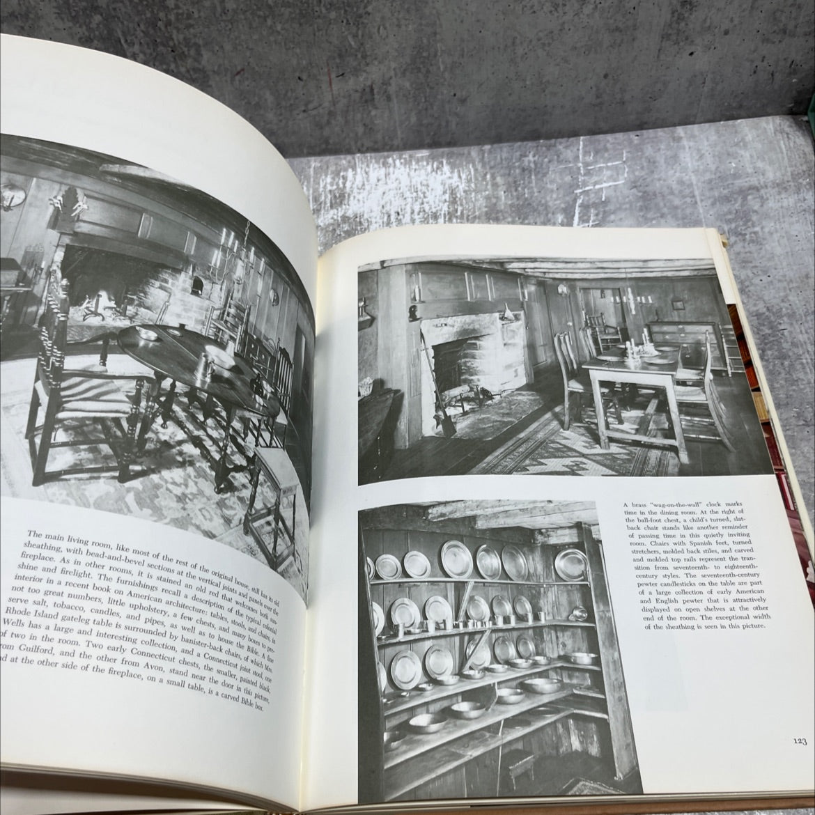 ate homes in america living with antiques book, by edited by alice winchester and the staff of antiques magazine, 1963 image 4
