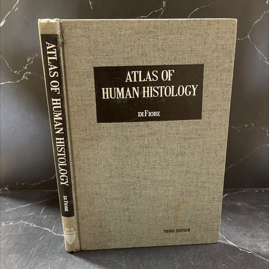 atlas of human histology book, by mariano s. h. di fiore, 1970 Hardcover image 1