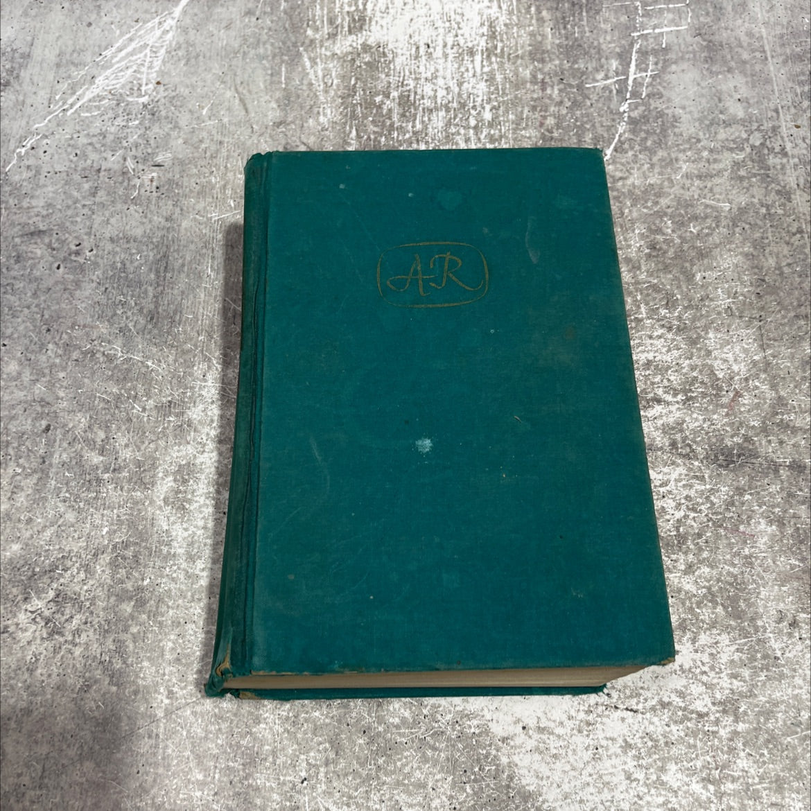 atlas shrugged book, by ayn rand, 1957 Hardcover, Heavily Used image 1