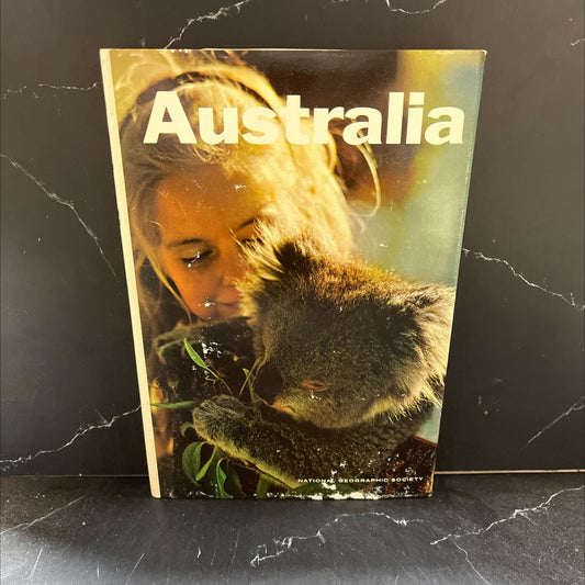 australia book, by bruce brander, mary ann harrell, hector holthouse, 1968 Hardcover image 1