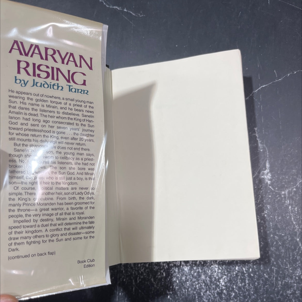 avaryan rising book, by judith tarr, 1988 Hardcover image 4