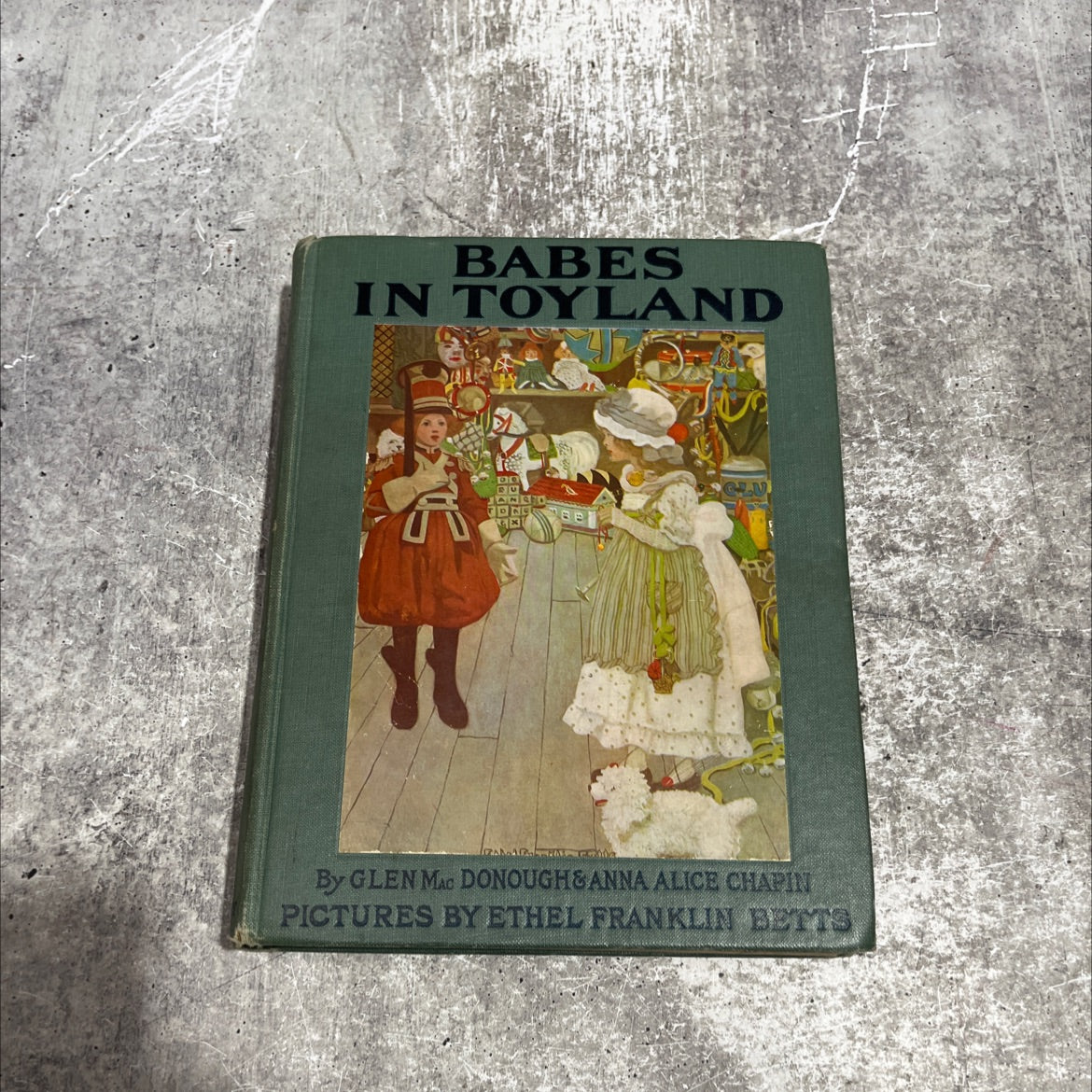 babes in coyland book, by glen ac donough and annaalice chapin, 1924 Hardcover image 1