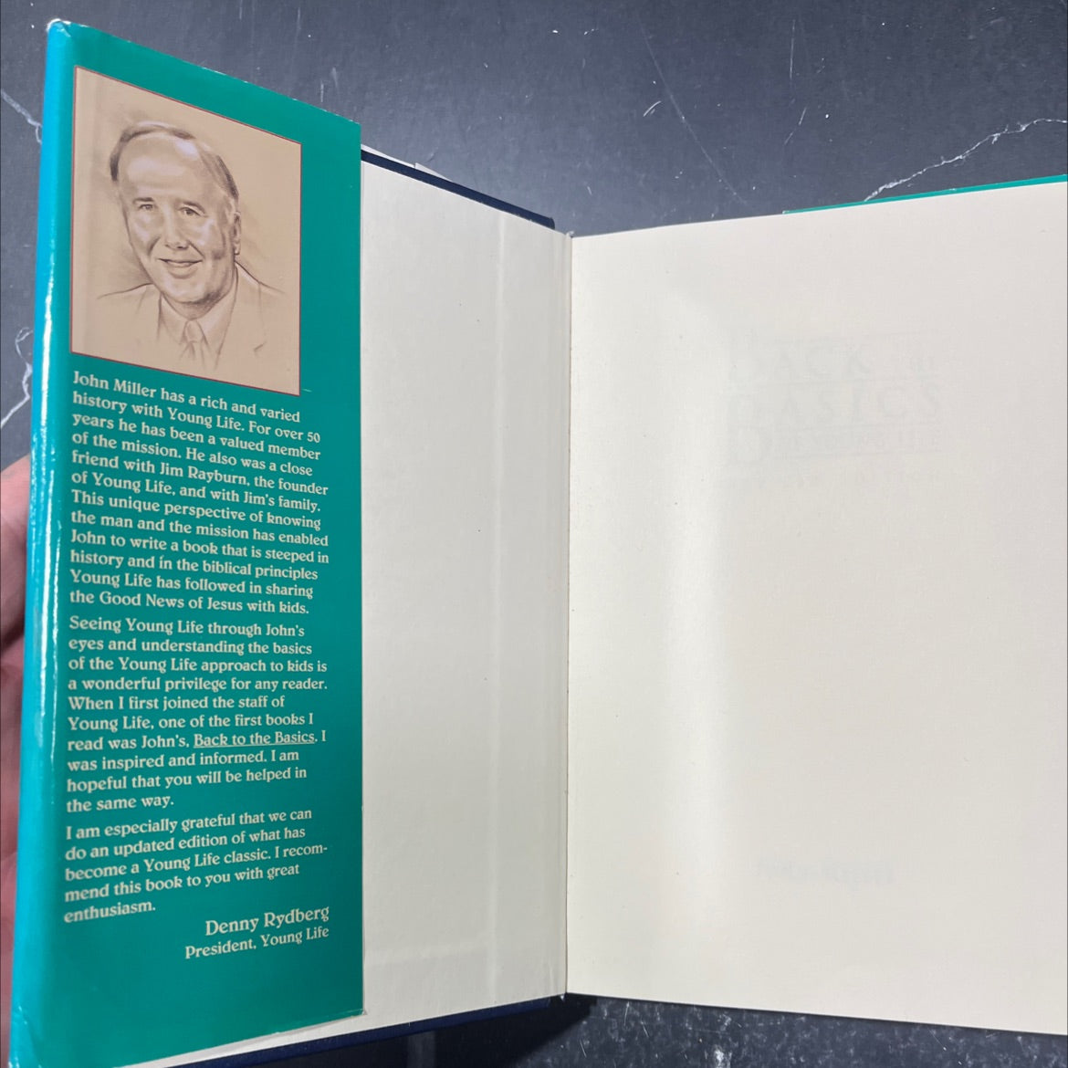 back fåe to the asics bas of young life revised edition book, by john n. miller, 1995 Hardcover image 4