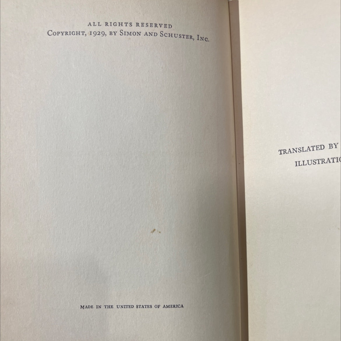 bambi book, by felix salten, 1929 Hardcover image 3