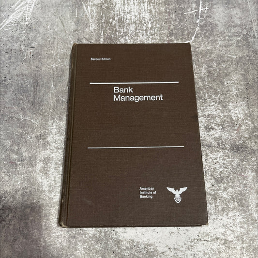 bank management book, by unknown, 1975 Hardcover image 1