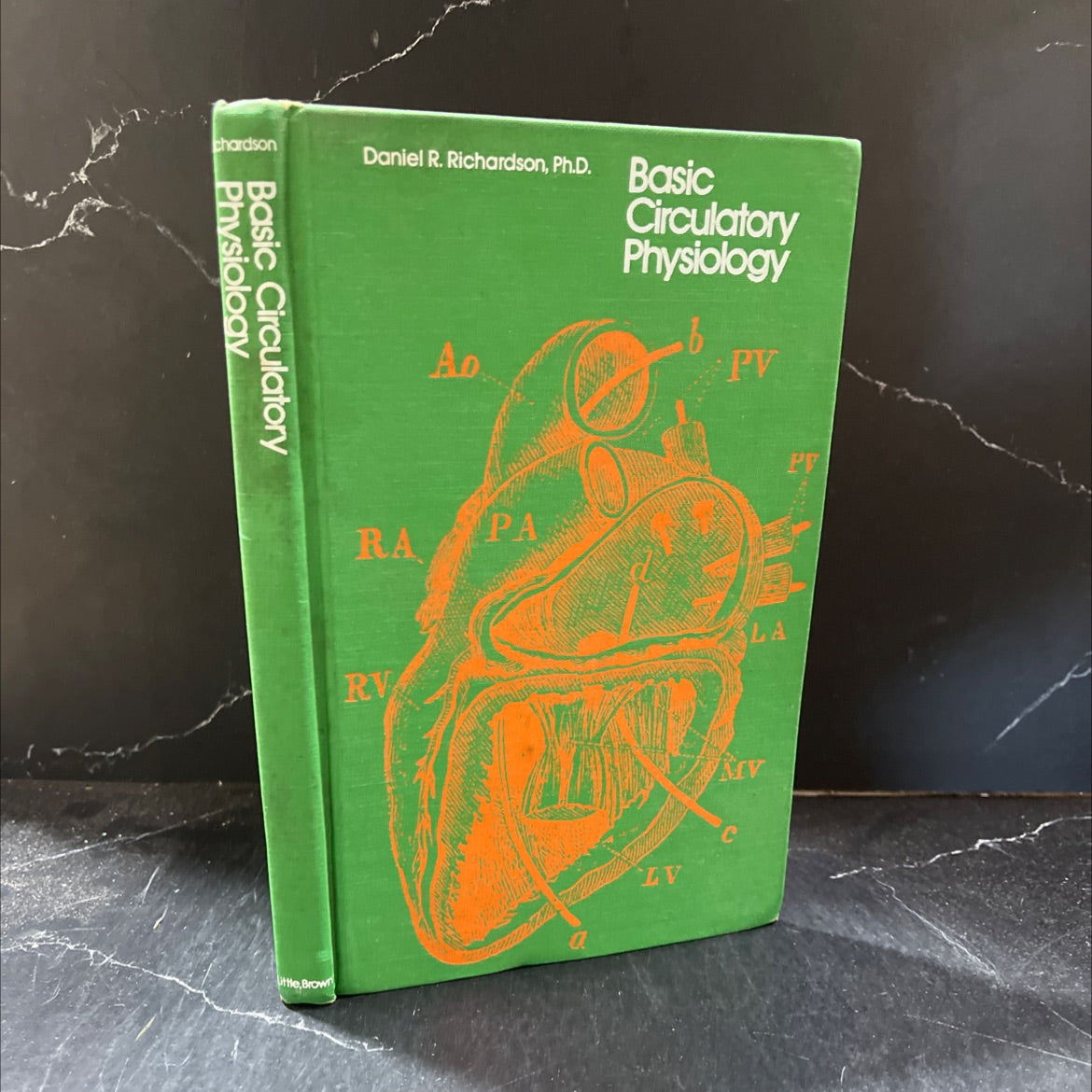 basic circulatory physiology book, by Daniel R. Richardson, 1976 Hardcover image 1
