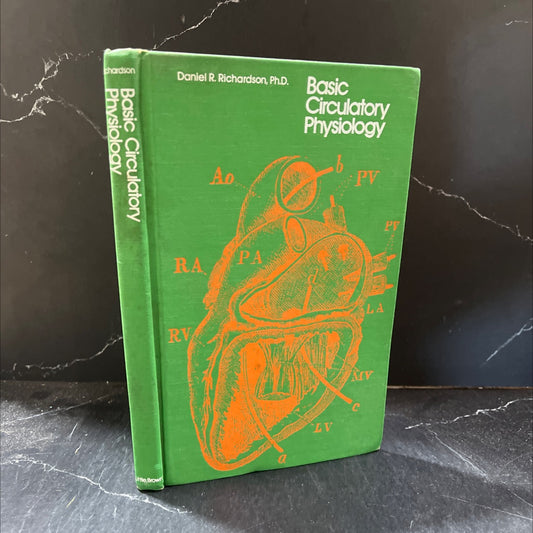basic circulatory physiology book, by Daniel R. Richardson, 1976 Hardcover image 1
