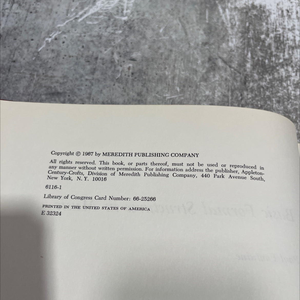 basic formal structures in music book, by Paul Fontaine, 1967 Hardcover image 3