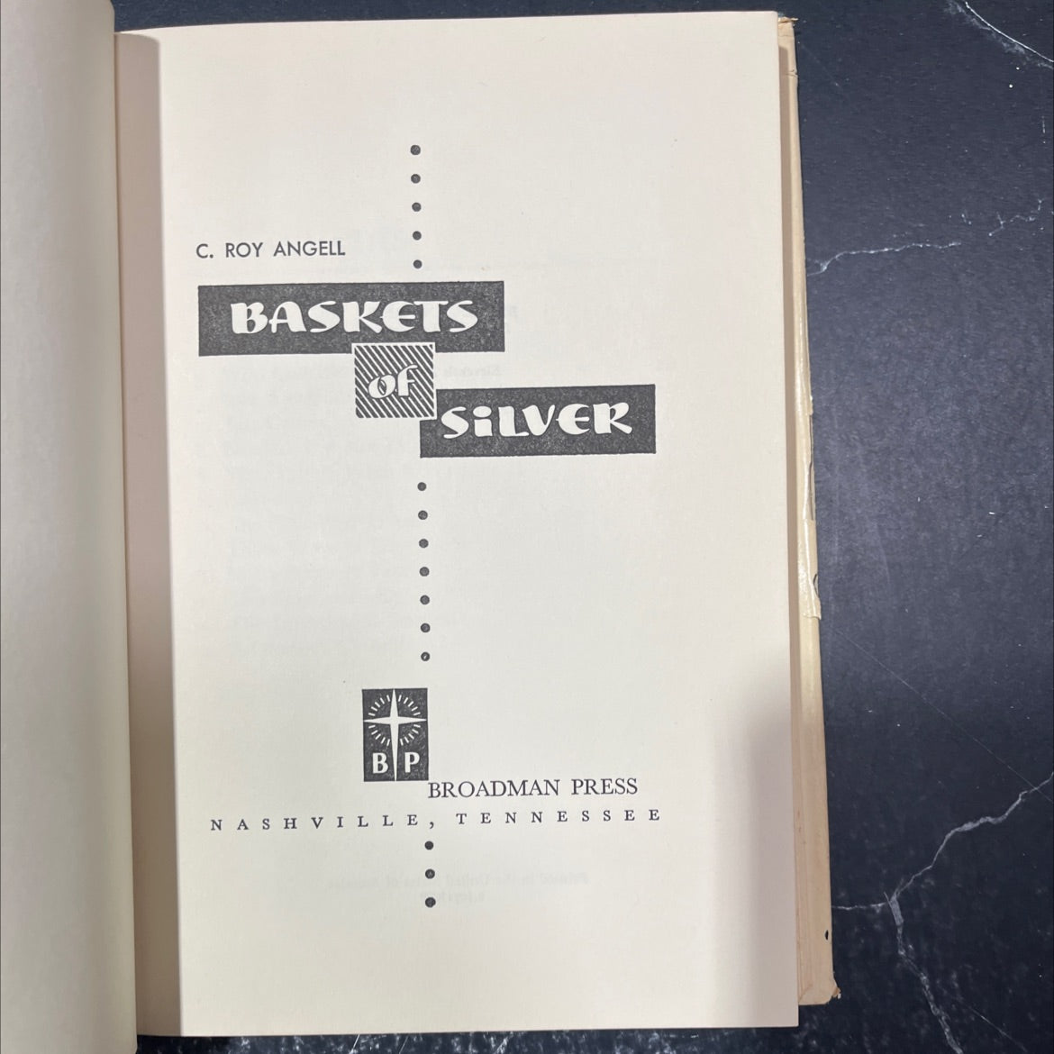 baskets book, by C. Roy Angell, 1955 Hardcover image 2