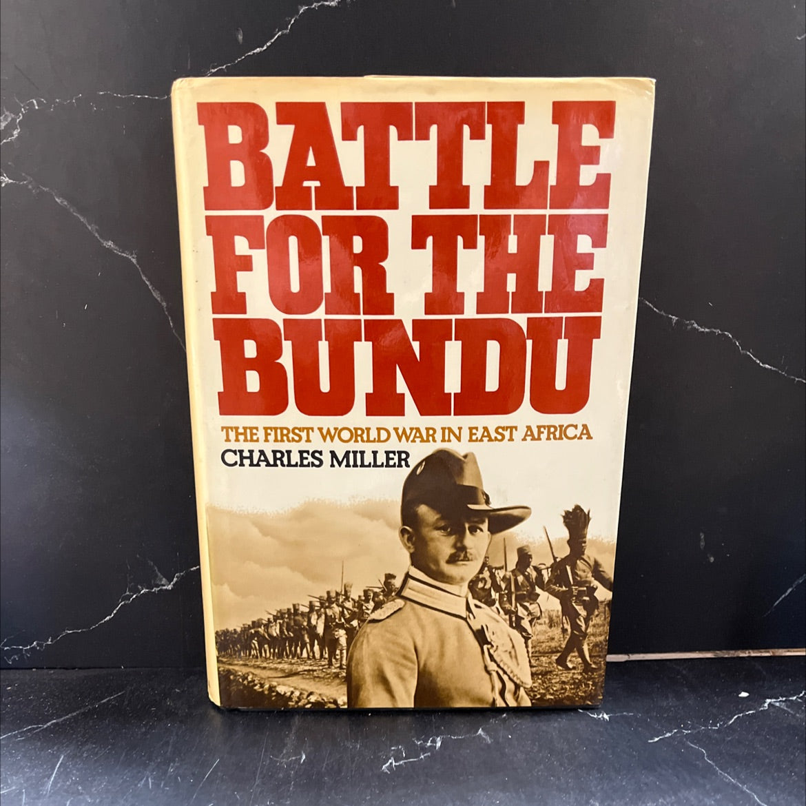 battle for the bundu; the first world war in east africa book, by charles miller, 1974 Hardcover image 1