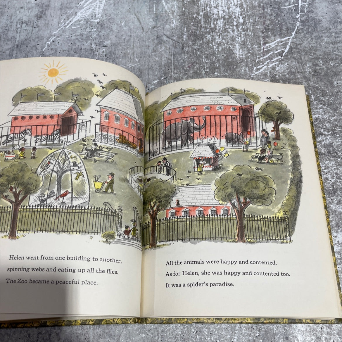 be nice to spiders book, by Margaret Bloy Graham, 1967 Hardcover image 4