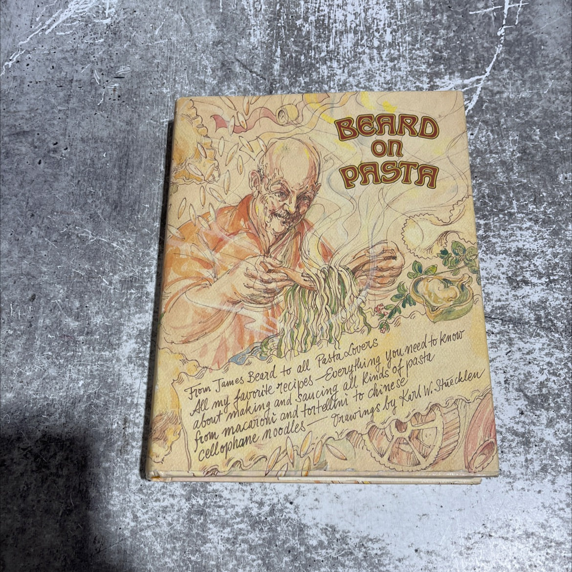 beard on pasta book, by James Beard, 1983 Hardcover image 1