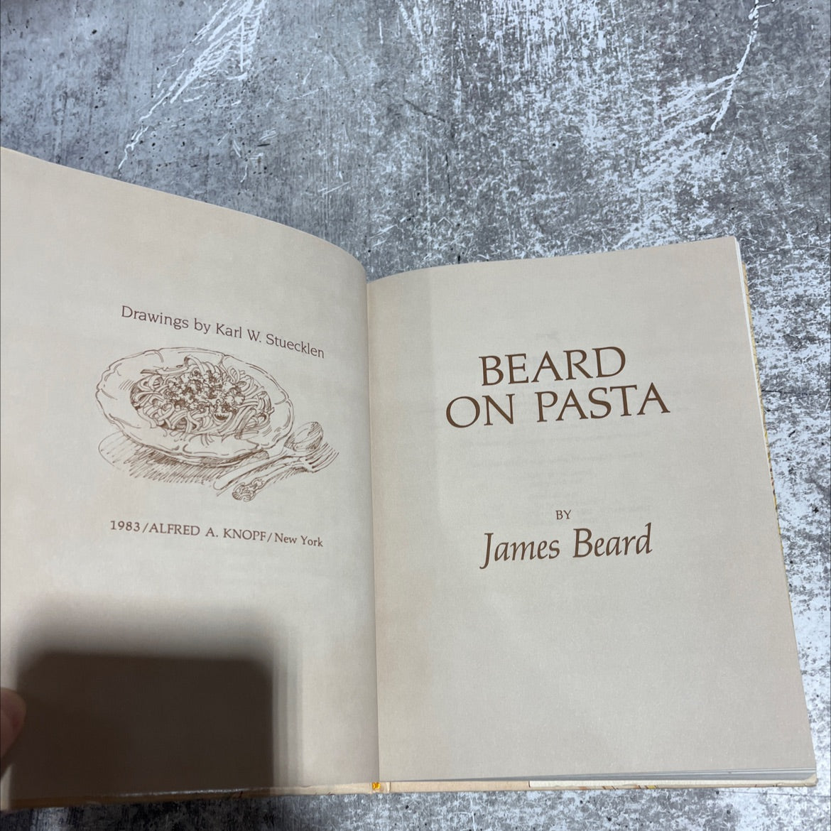 beard on pasta book, by James Beard, 1983 Hardcover image 2