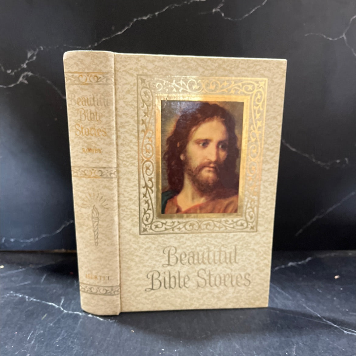 beautiful bible stories book, by rev. charles p. roney, d. d., 1978 Hardcover image 1