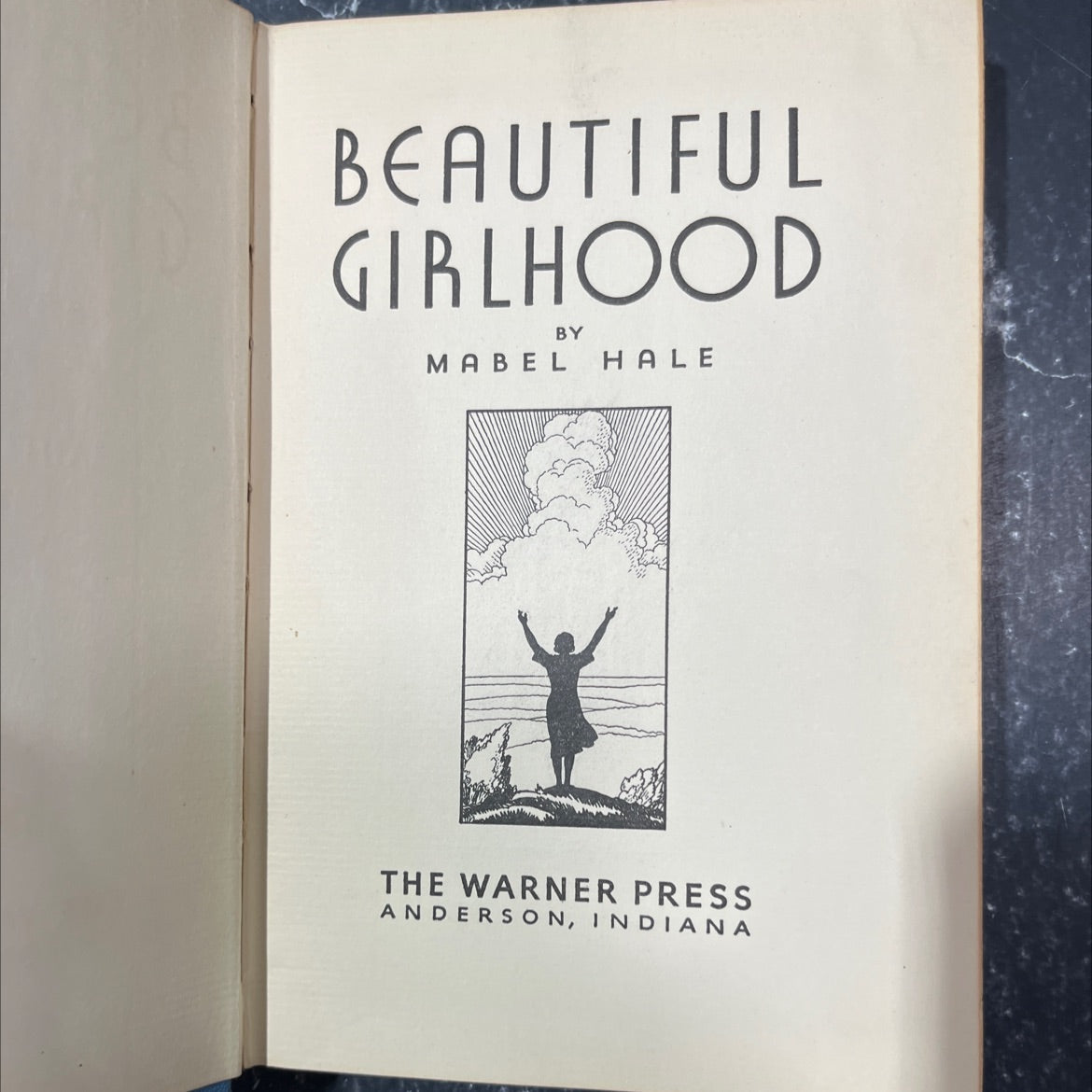 beautiful girlhood book, by mabel hale, 1922 Hardcover image 2