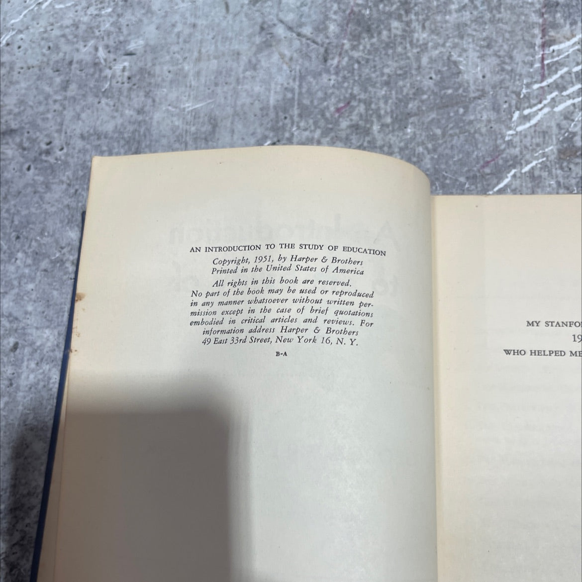 begin teaching! an introduction to the study of education book, by george willard frasier, 1951 Hardcover image 3