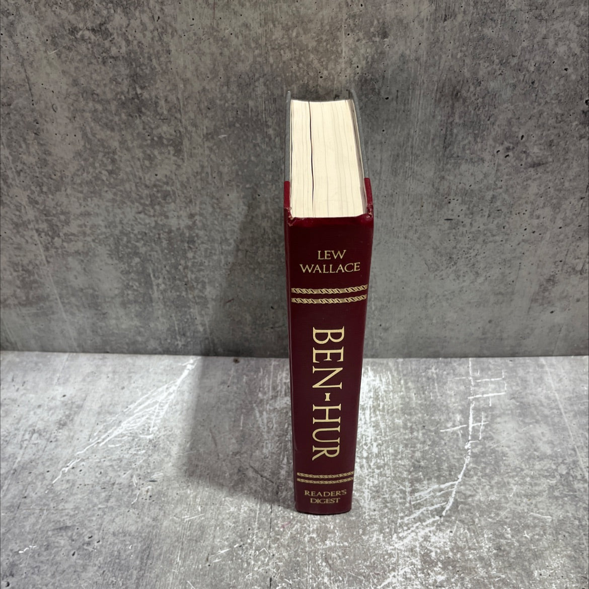 ben hur a tale of the christ book, by Lew Wallace, 1992 Hardcover image 4