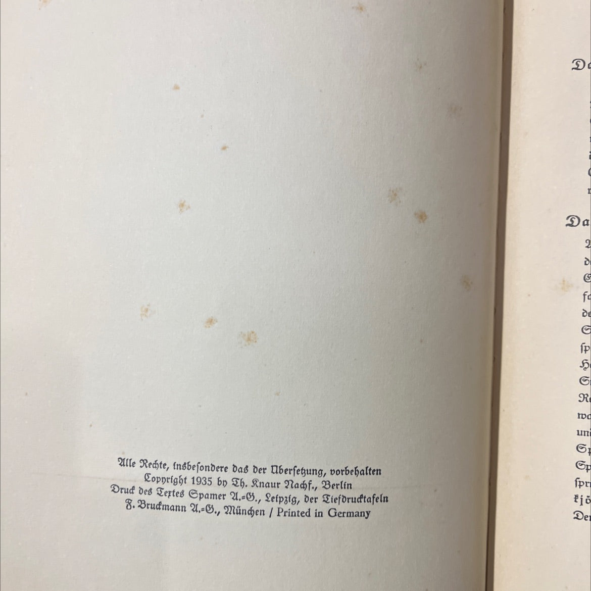 berge im schnee das winterbuch book, by don luis trenter, 1937 Hardcover image 3