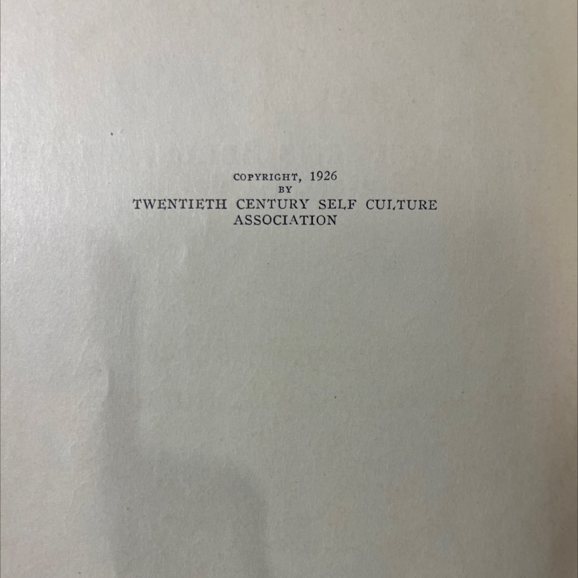 berle's self culture book, by adolf augustus berle, 1926 Hardcover image 3