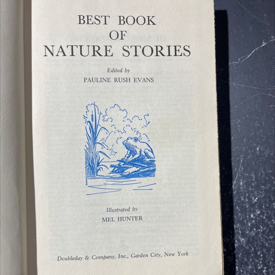 best book of nature stories book, by pauline rush evans, 1957 Hardcover image 2