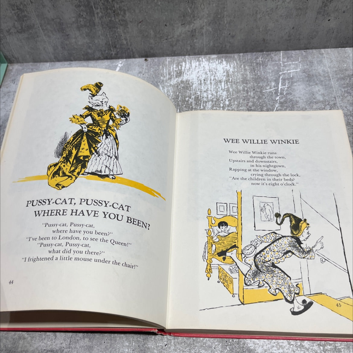 best loved nursery rhymes and songs including mother goose selections book, by unknown, 1974 Hardcover image 4