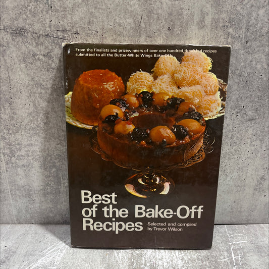 best of the bake-off recipes book, by trevor wilson, 1969 Hardcover image 1