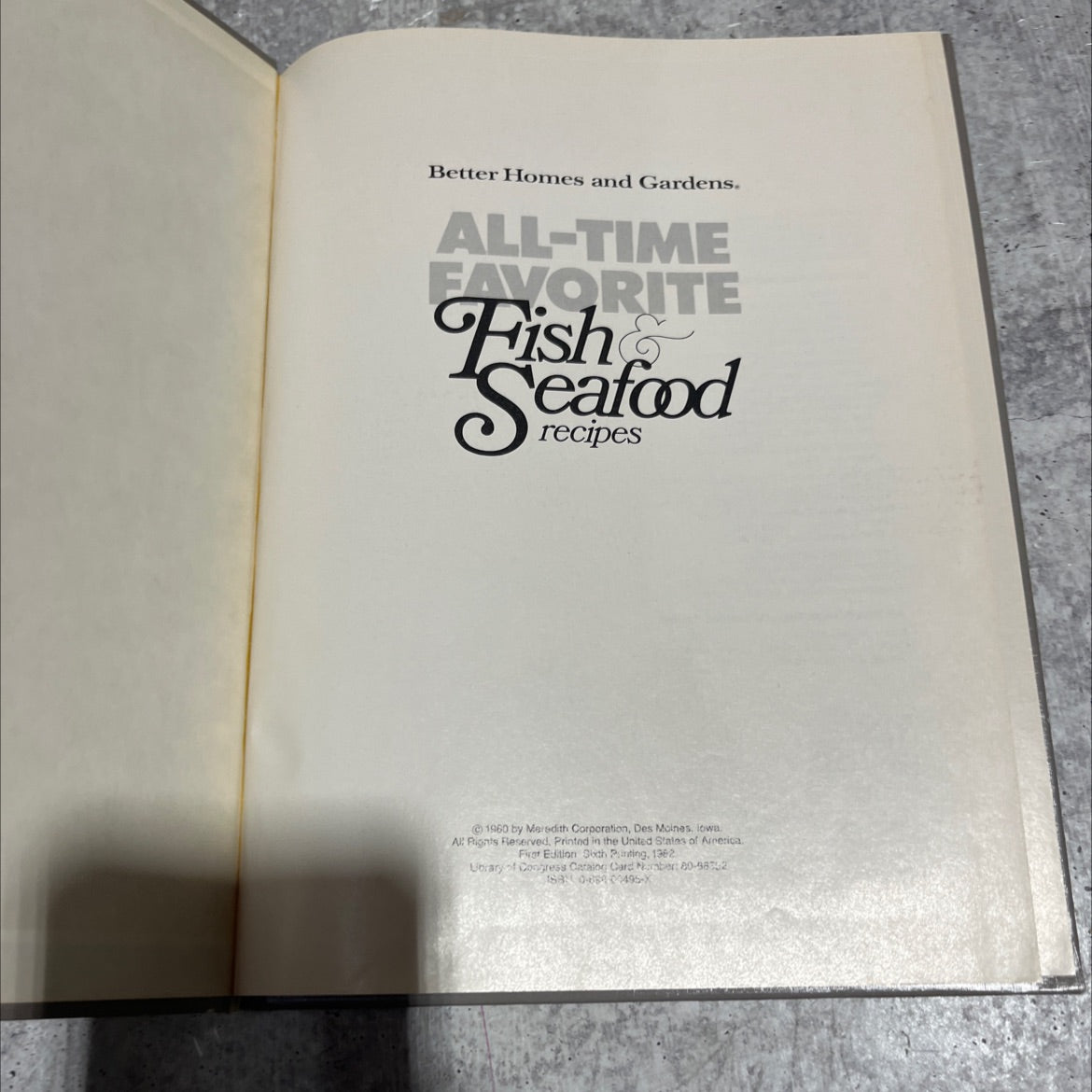 better homes and gardens. all-time favorite fish seafood recipes book, by meredith corporation, 1980 Hardcover image 2