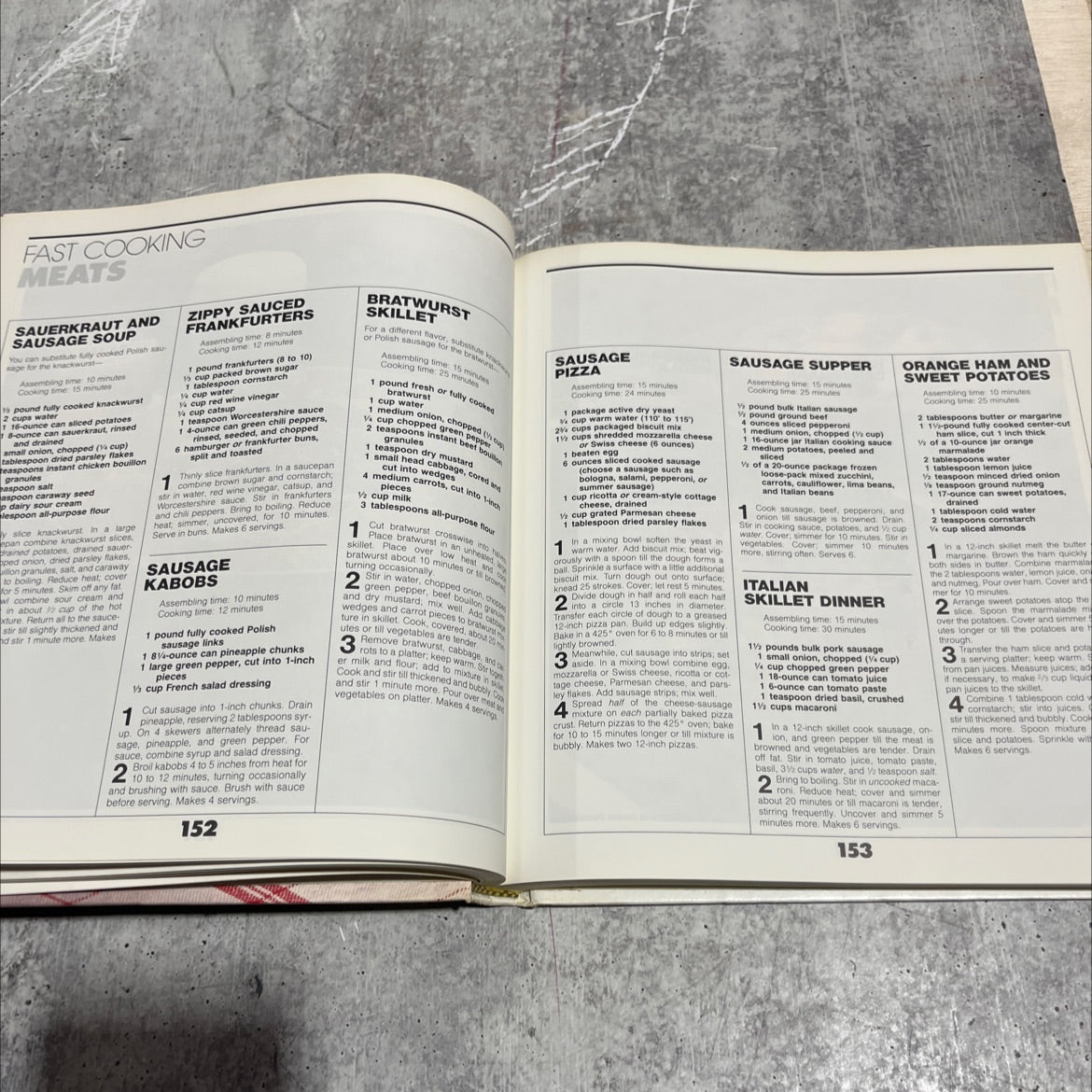 better homes and gardens complete quick and easy cook book book, by meredith corporation, 1983 Hardcover image 4