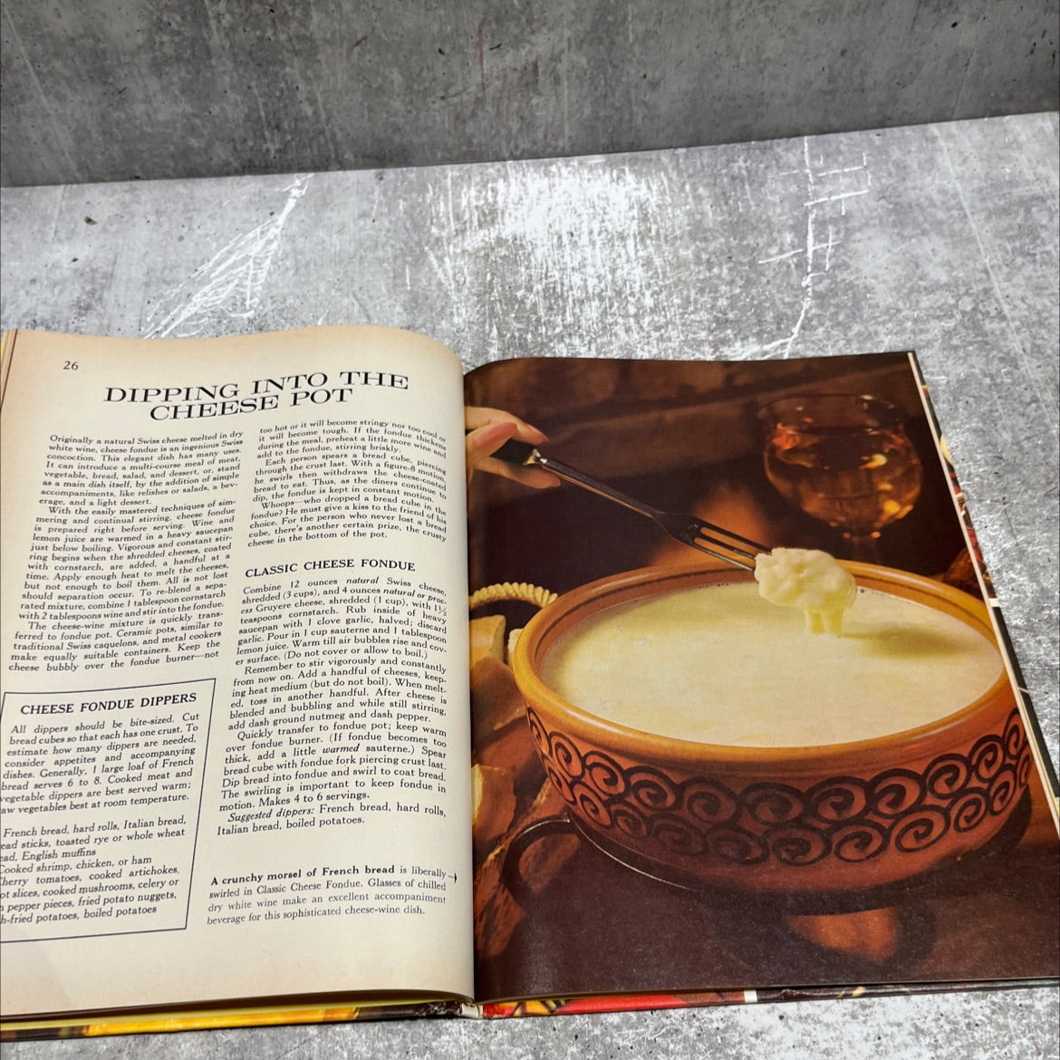 better homes and gardens fondue and tabletop cooking book, by unknown, 1970 Hardcover image 3