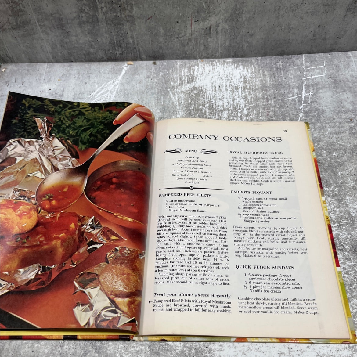 better homes and gardens jiffy cooking book, by unknown, 1974 Hardcover image 3