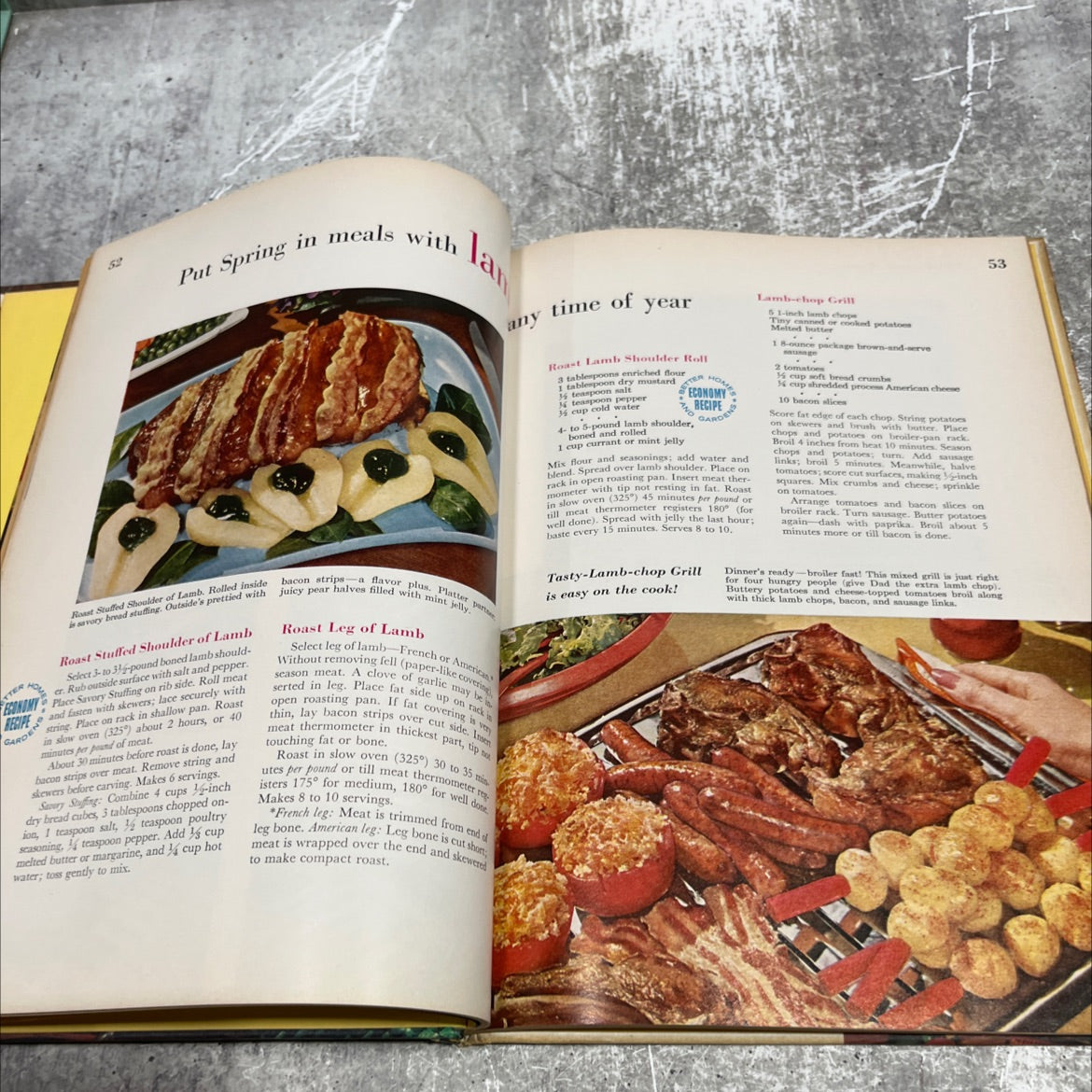 better homes and gardens meat cook book book, by unknown, 1968 Hardcover image 4