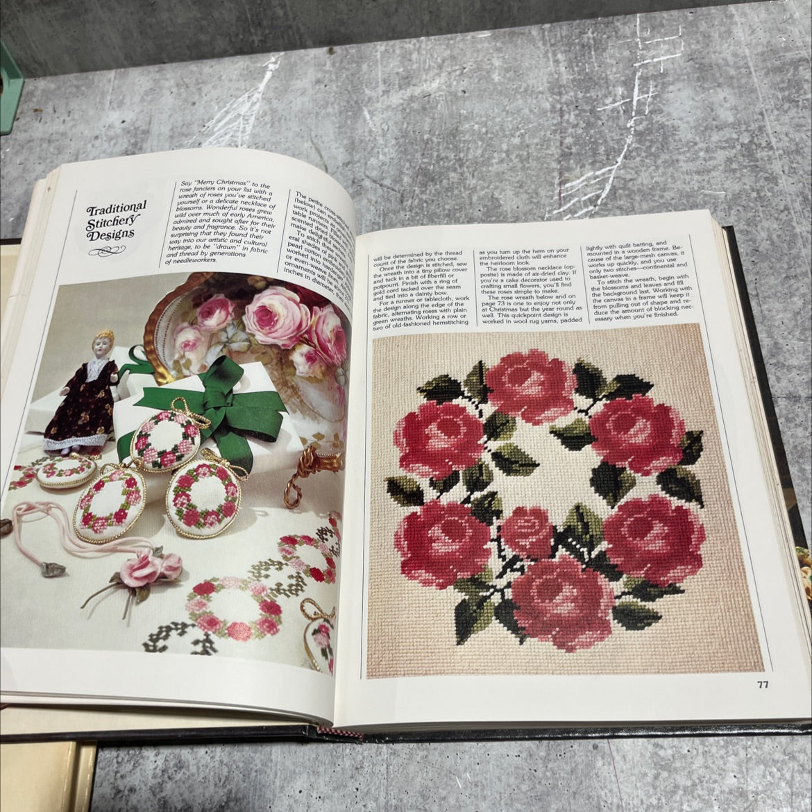 better homes and gardens treasury christmas crafts&foods book, by meredith corporation, 1982 Hardcover image 3