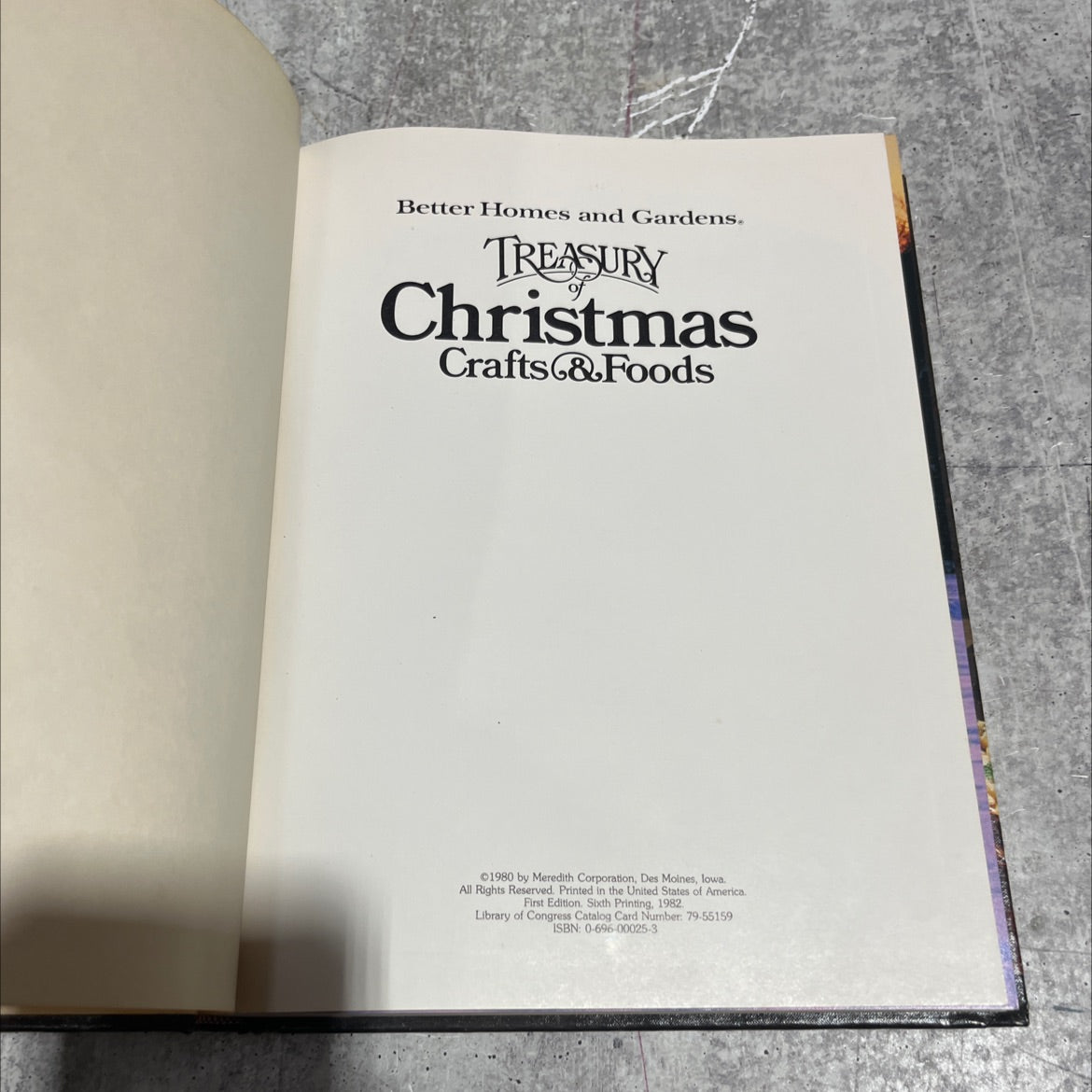 better homes and gardens treasury christmas crafts&foods book, by meredith corporation, 1982 Hardcover image 2