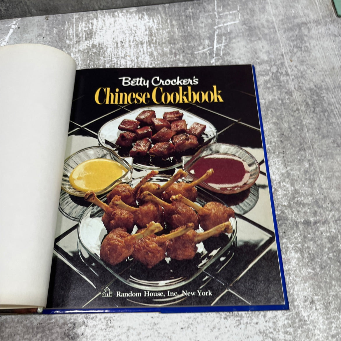 betty crocker's chinese cookbook book, by leeann chin, 1981 Hardcover image 2
