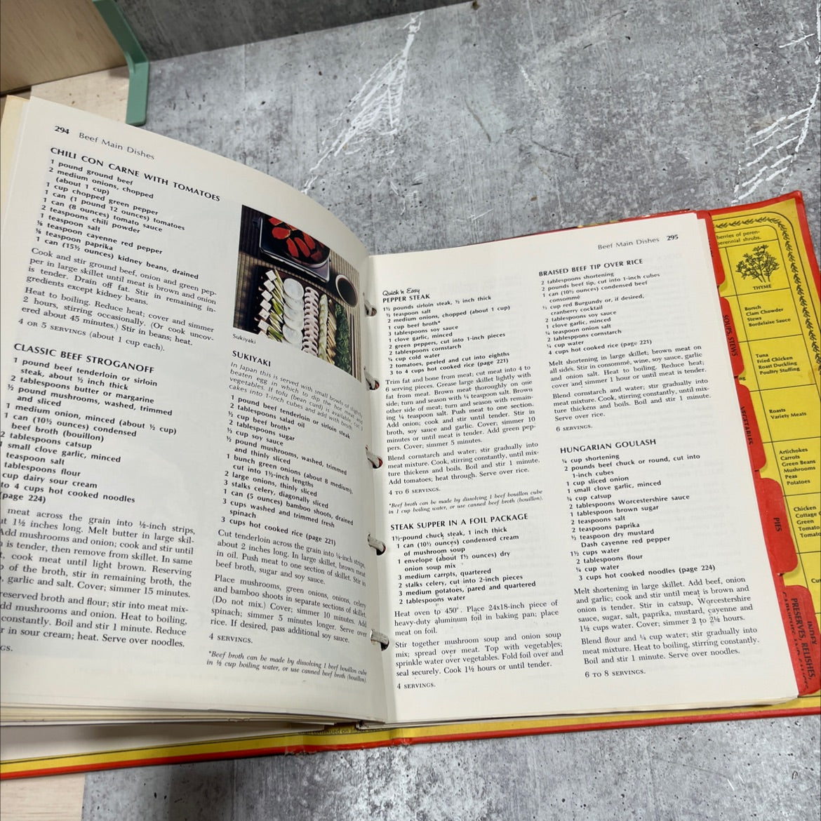 betty crocker's cookbook book, by unknown, 1974 Hardcover image 4