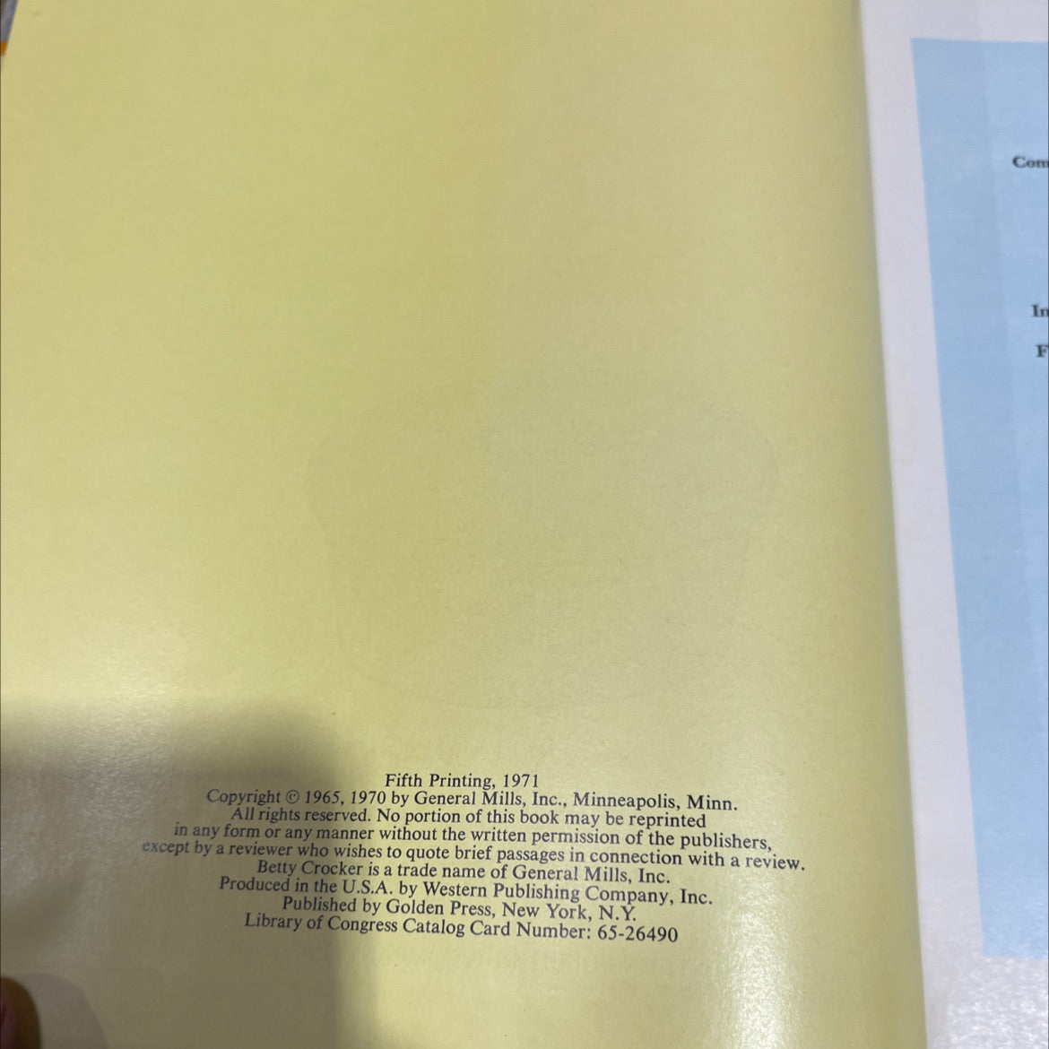 betty crocker's dinner in a dish cookbook book, by betty crocker, 1971 Hardcover image 3
