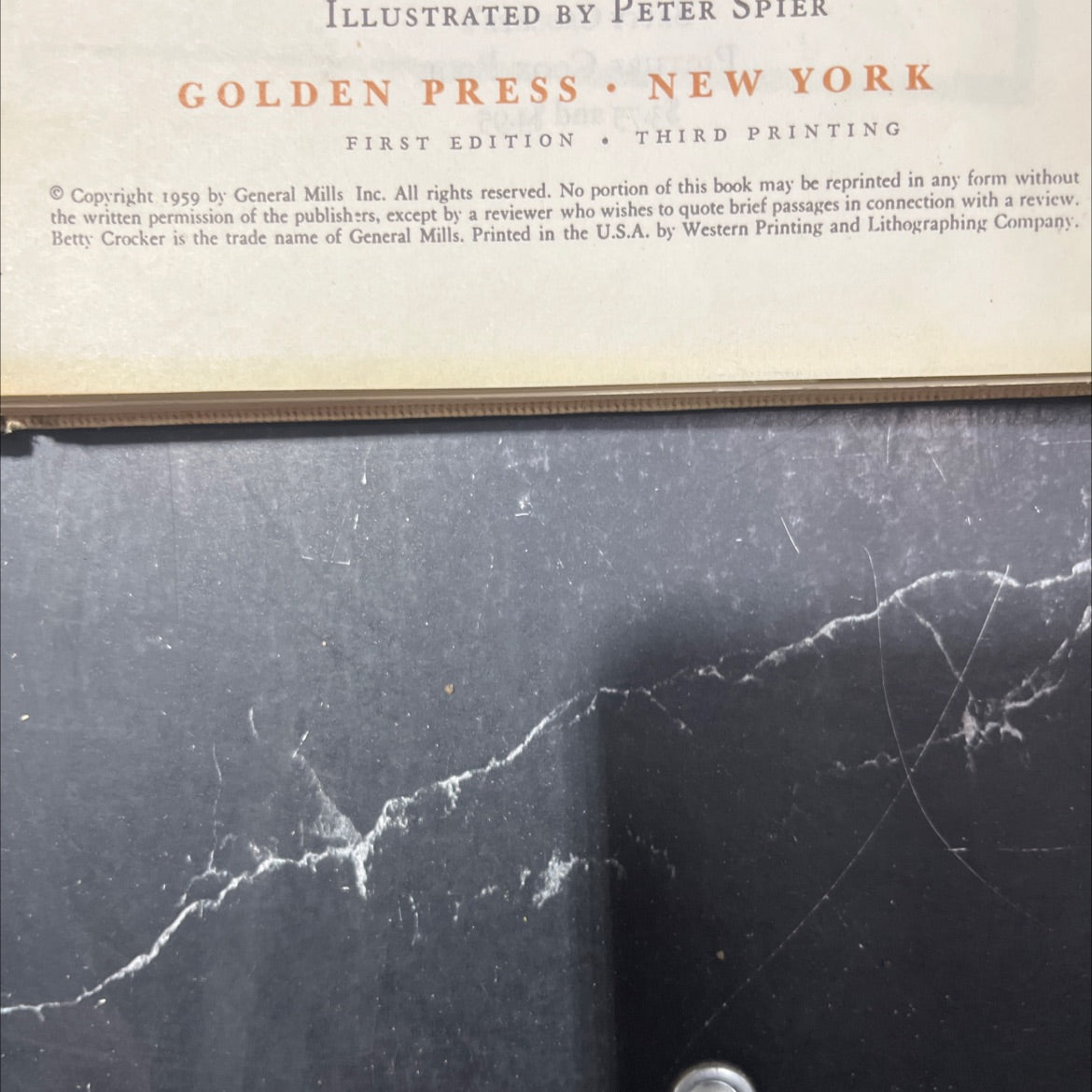betty crocker's guide to easy entertaining book, by unknown, 1959 Hardcover image 3