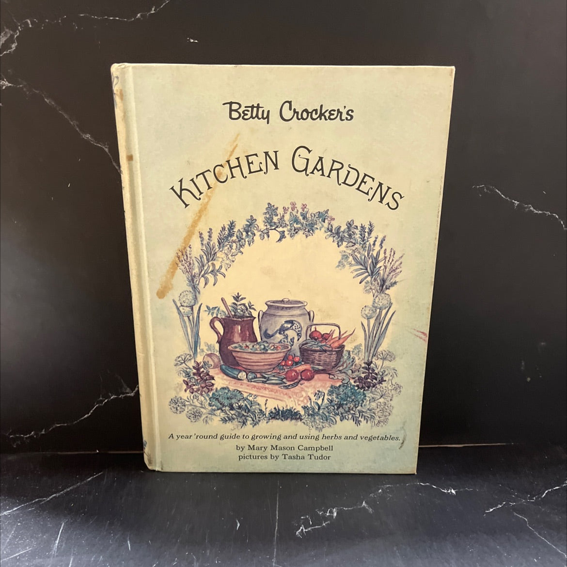 betty crocker's kitchen gardens book, by mary mason campbell, 1971 Hardcover image 1