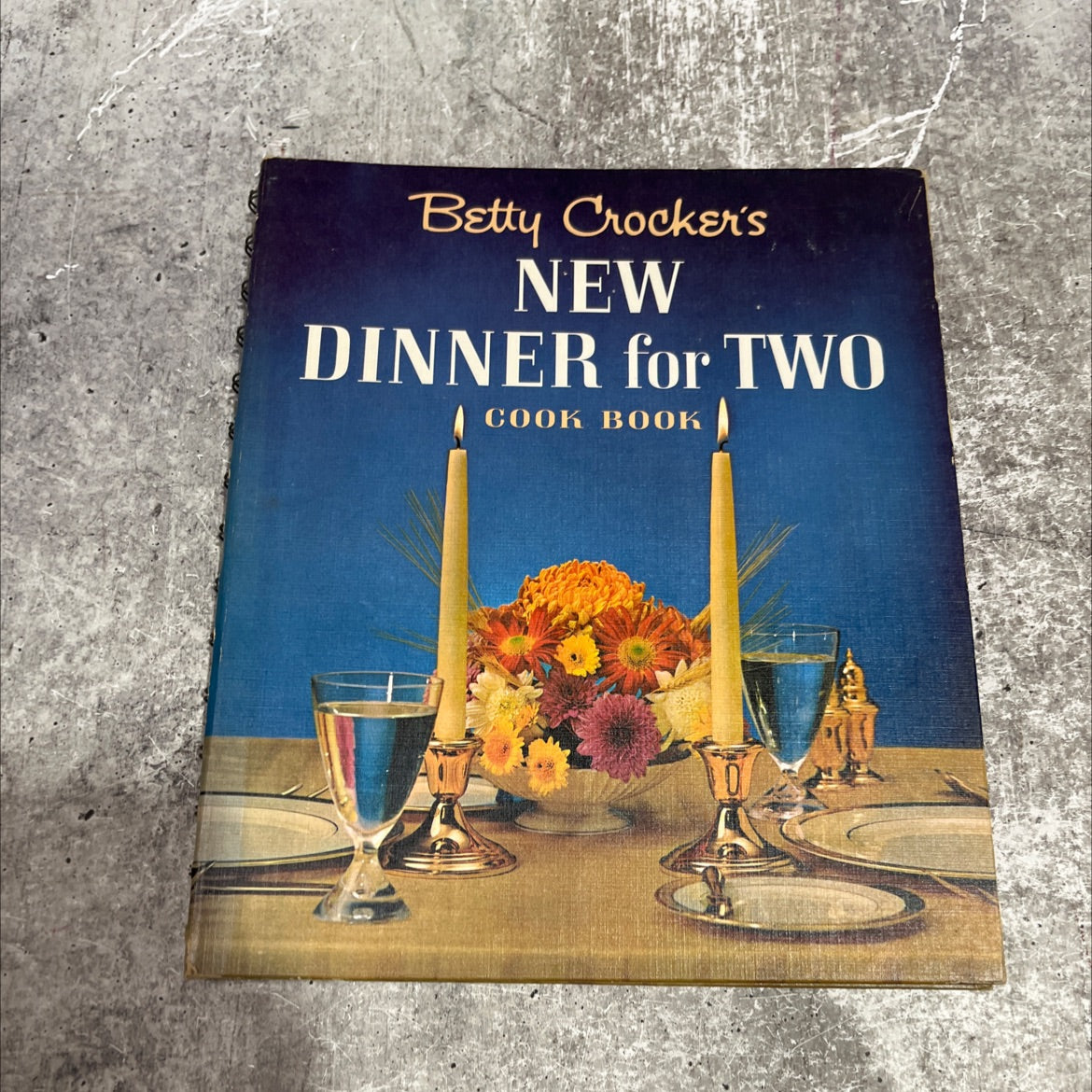 betty crocker's new dinner for two cook book book, by betty crocker, 1964 Hardcover image 1