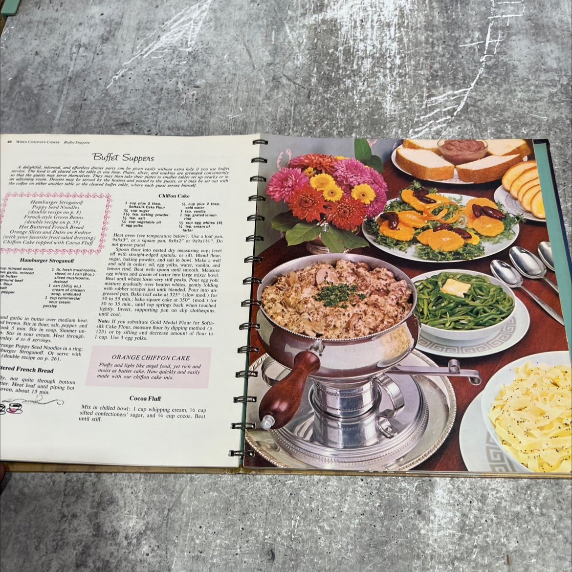 betty crocker's new dinner for two cook book book, by betty crocker, 1964 Hardcover image 3