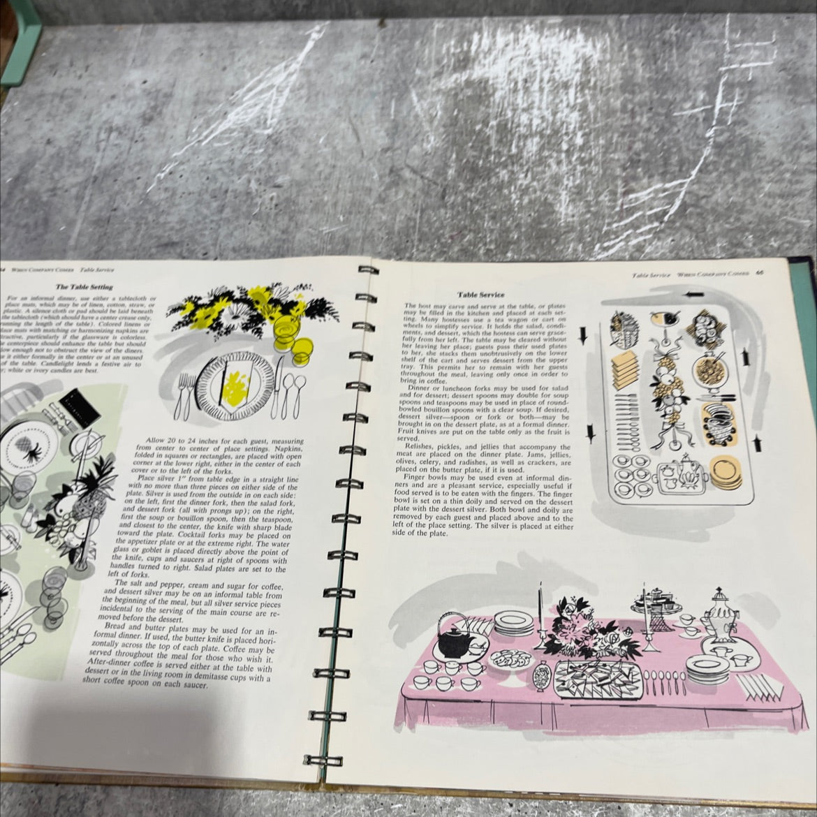 betty crocker's new dinner for two cook book book, by betty crocker, 1964 Hardcover image 4
