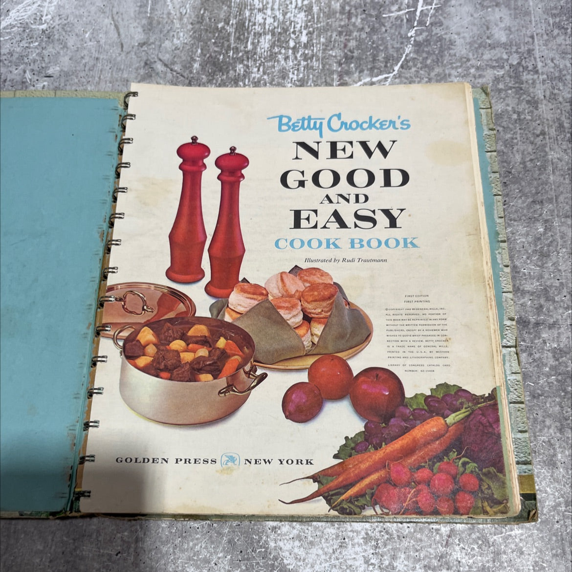 betty crocker's new good and easy cook book book, by unknown, 1942 Hardcover image 2
