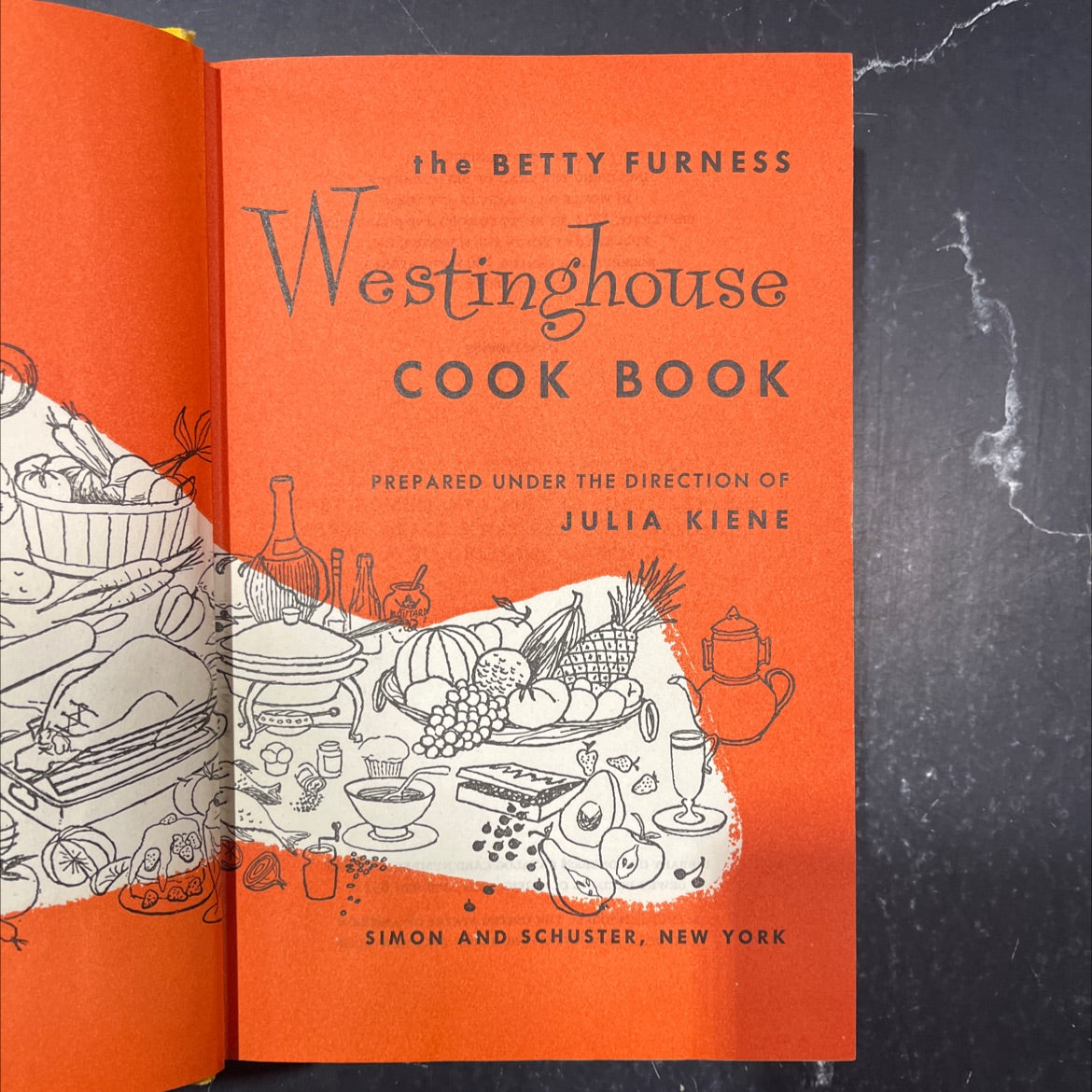 betty furness westinghouse cook book book, by betty furness and julia kiene, 1954 Hardcover image 2
