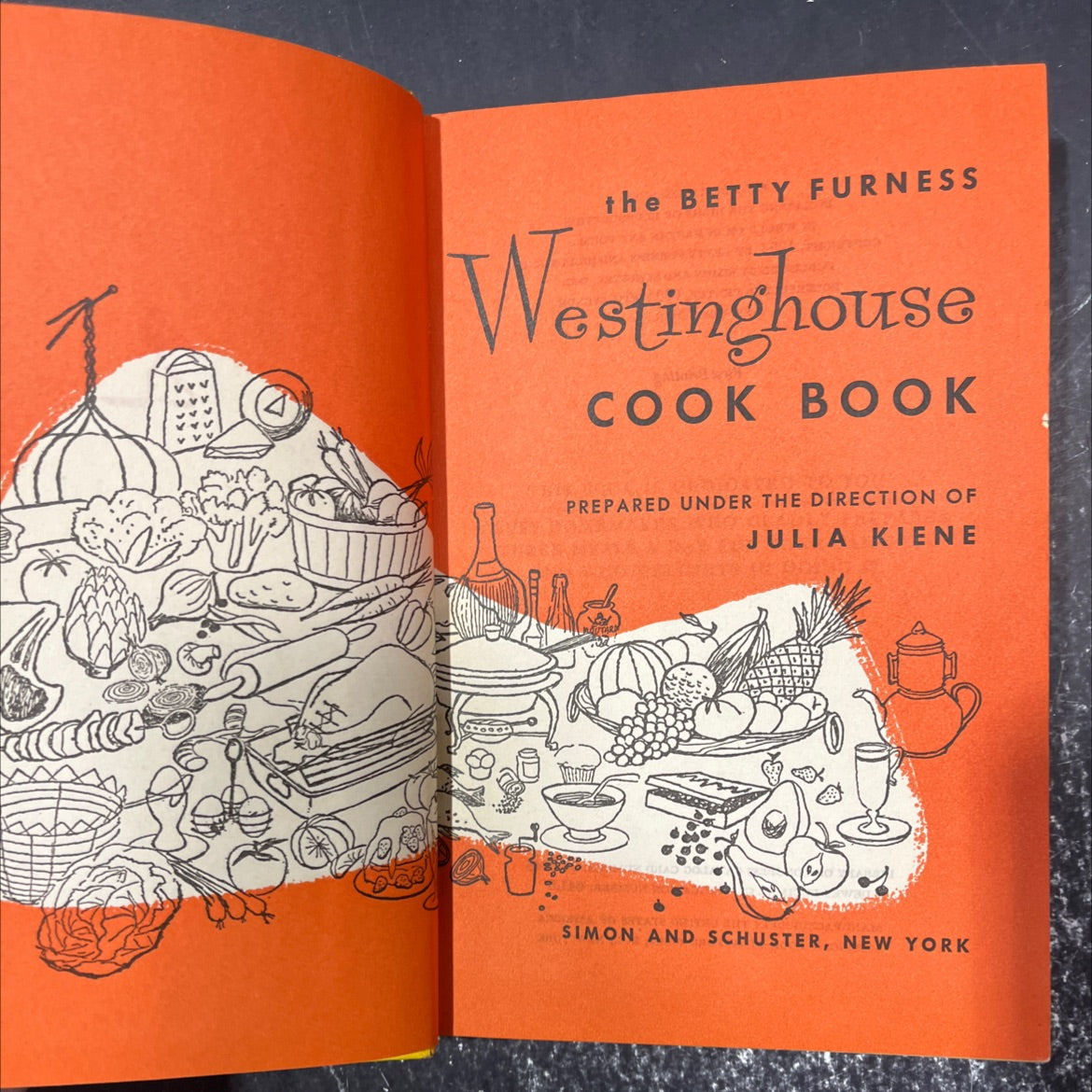 betty furness westinghouse cook book book, by betty furness, julia kiene, 1954 Hardcover image 2