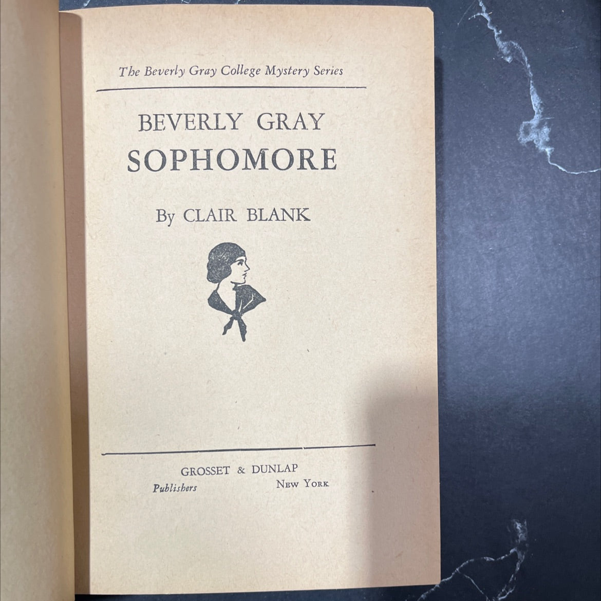 beverly gray sophomore book, by clair blank, 1934 Hardcover image 2