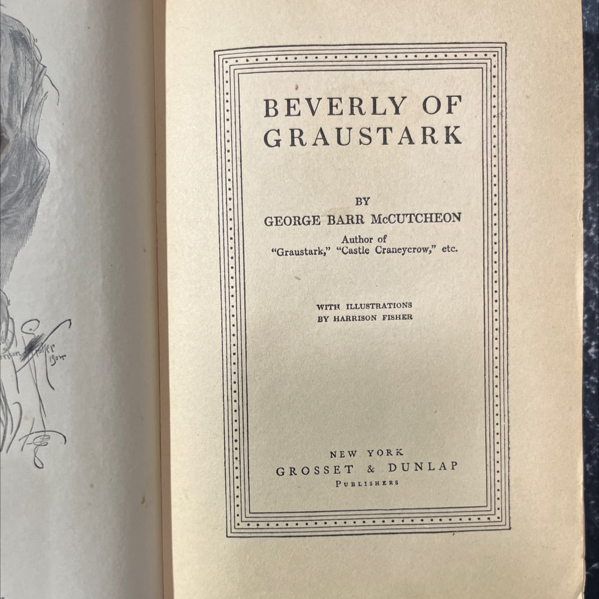 beverly of graustark book, by george barr mccutcheon, 1904 Hardcover image 2