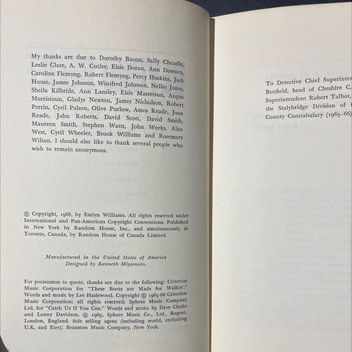 beyond belief a chronicle of murder and its detection book, by emlyn williams, 1968 Hardcover image 3