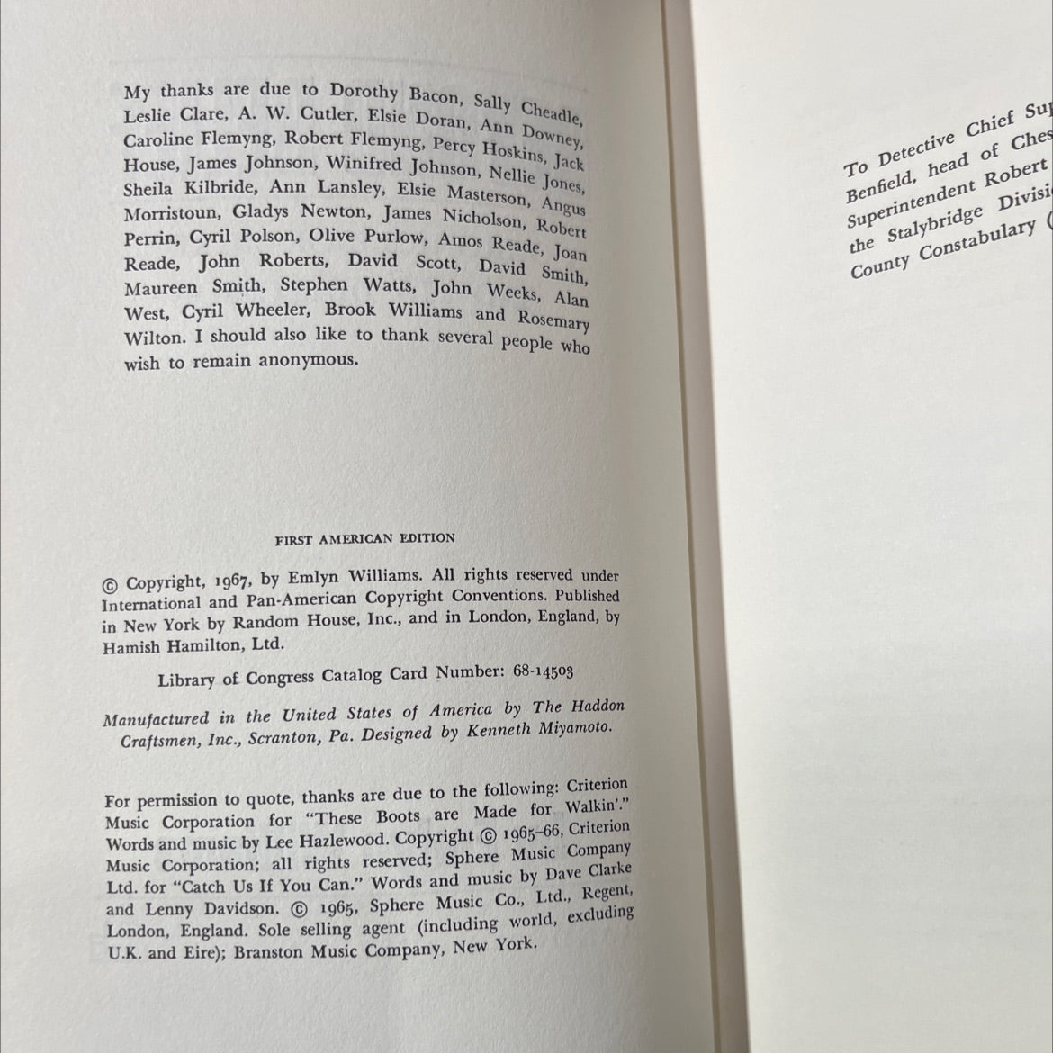 beyond belief a chronicle of murder and its detection book, by Emlyn Williams, 1970 Hardcover image 3